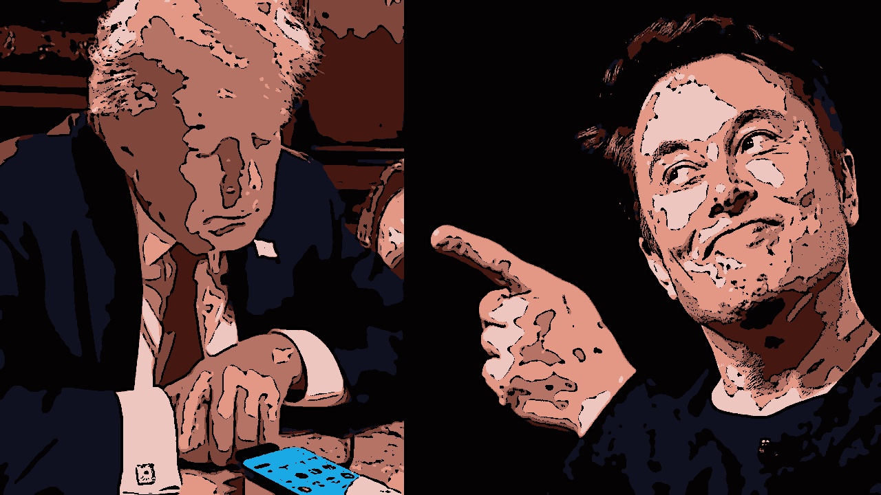 Donald Trump concedeu entrevista ao bilionário Elon Musk na plataforma X